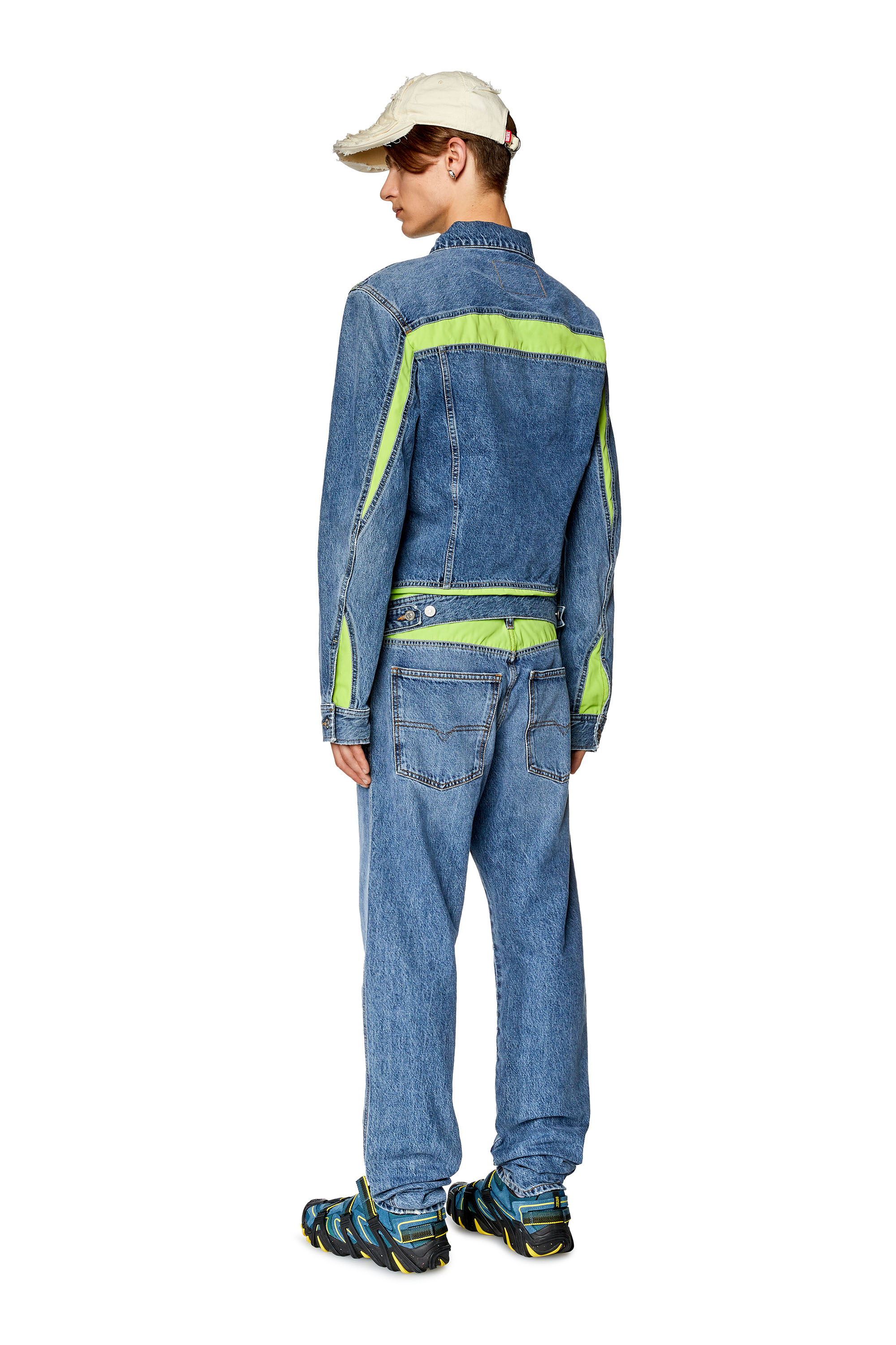 Diesel - Straight Jeans 1995 D-Sark 09G93, Light Blue - Image 4