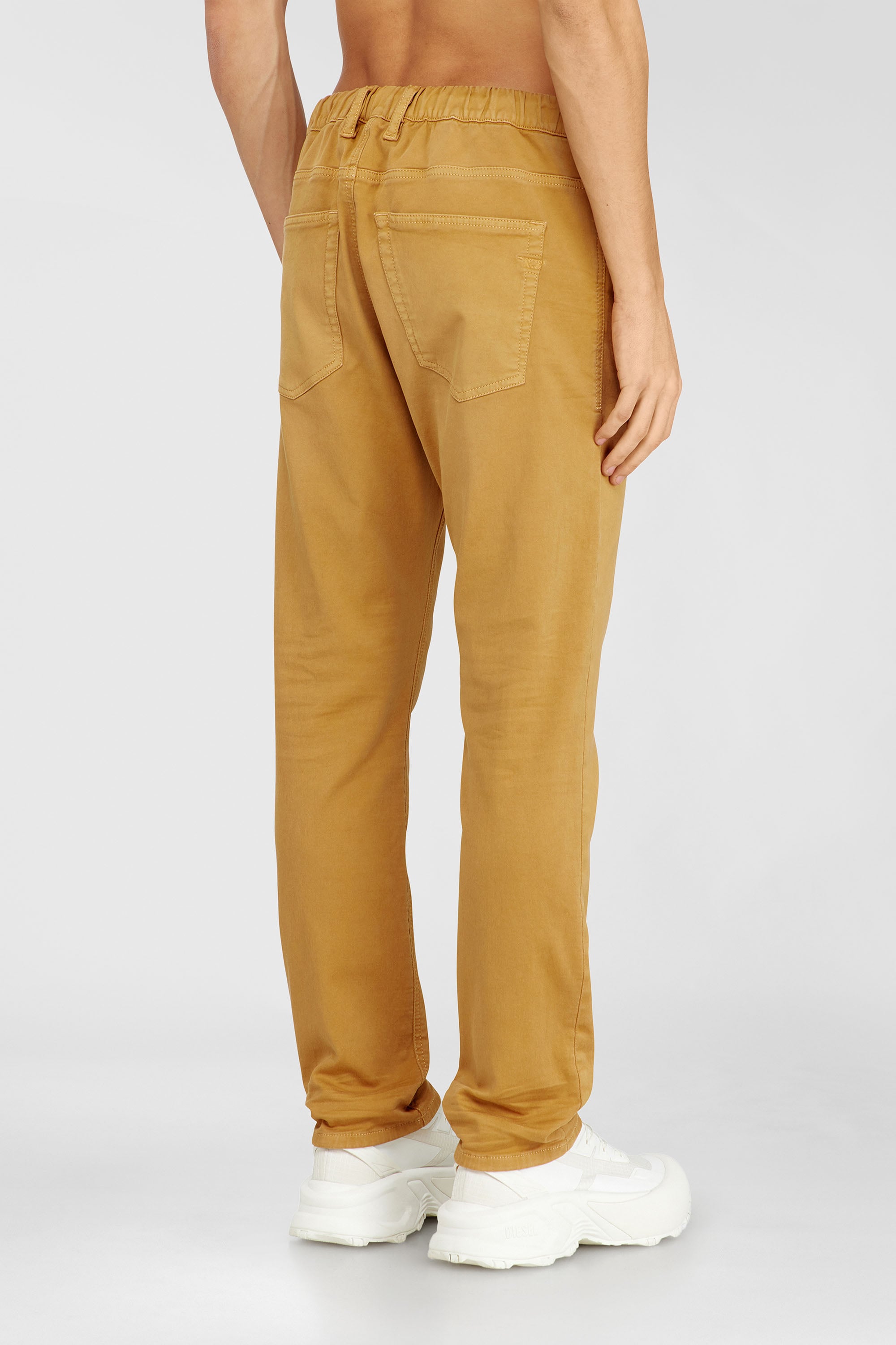 Diesel - Man's Regular 2032 D-Krooley-BW Joggjeans&reg; 0670M, Light Brown - 3