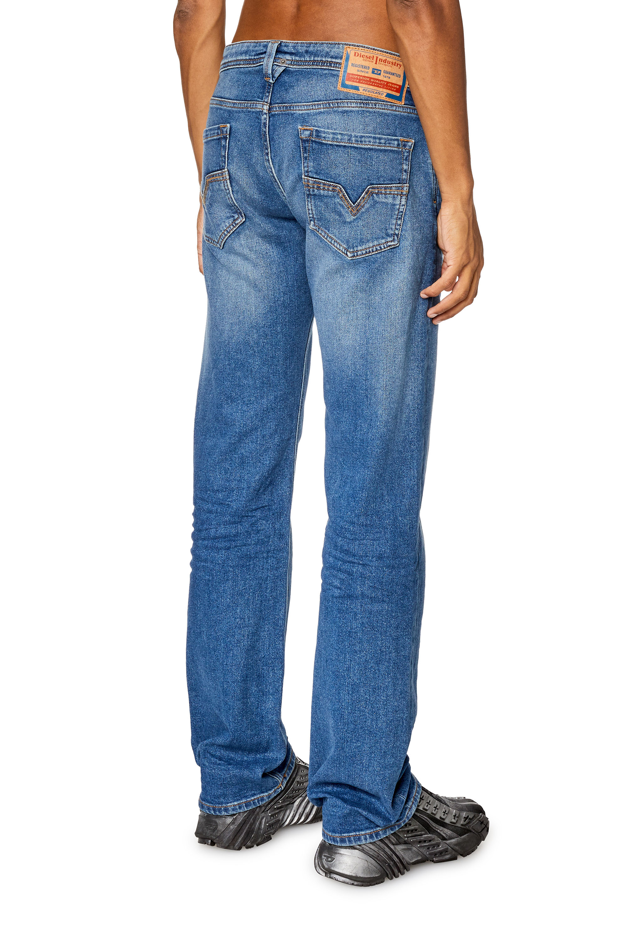 Diesel - Straight Jeans 1985 Larkee 0ENAT, Medium blue - Image 3