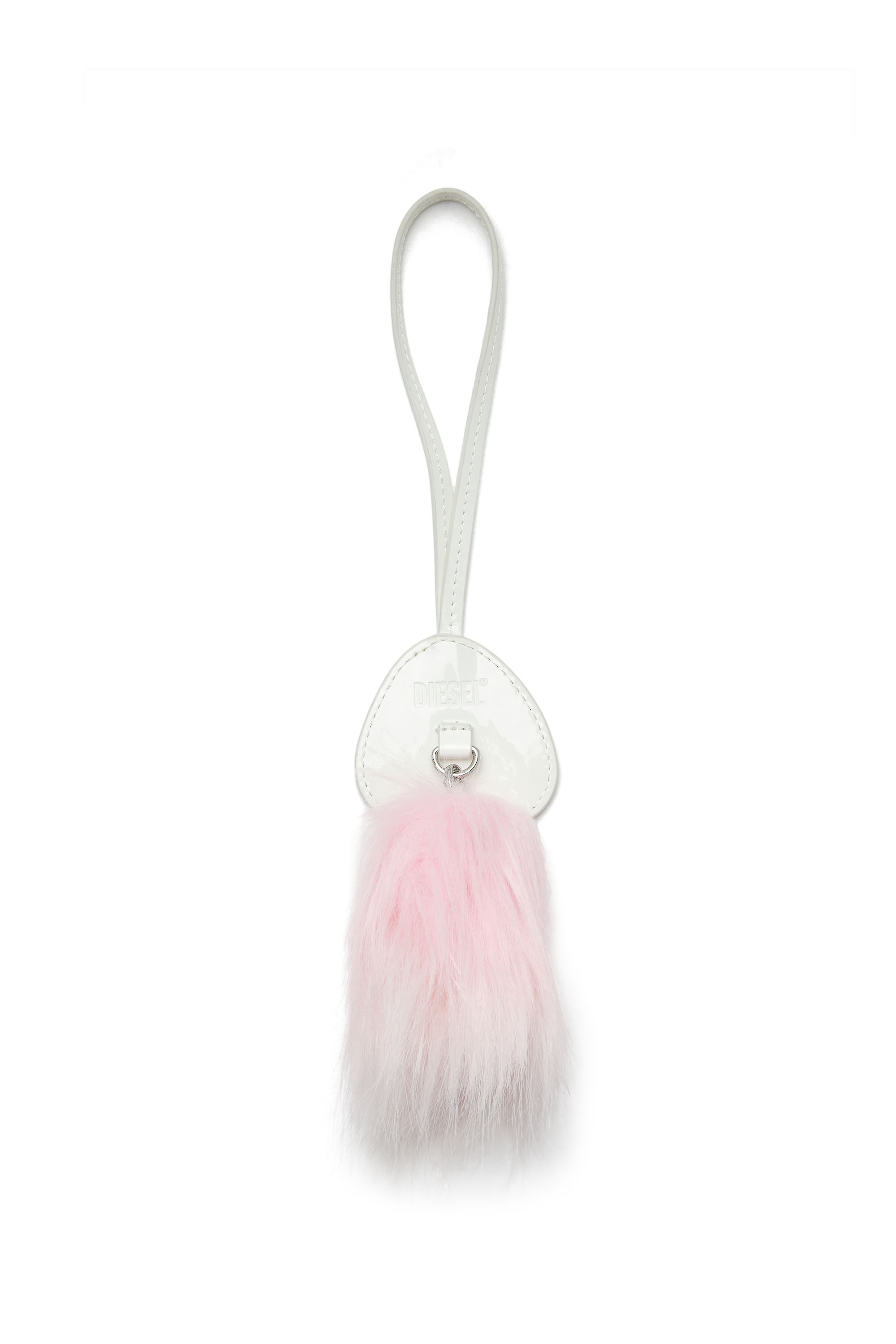 Diesel - FUR CHARMS I, Woman's Soft touch piglet's nose-shaped Charm in Pink - 3