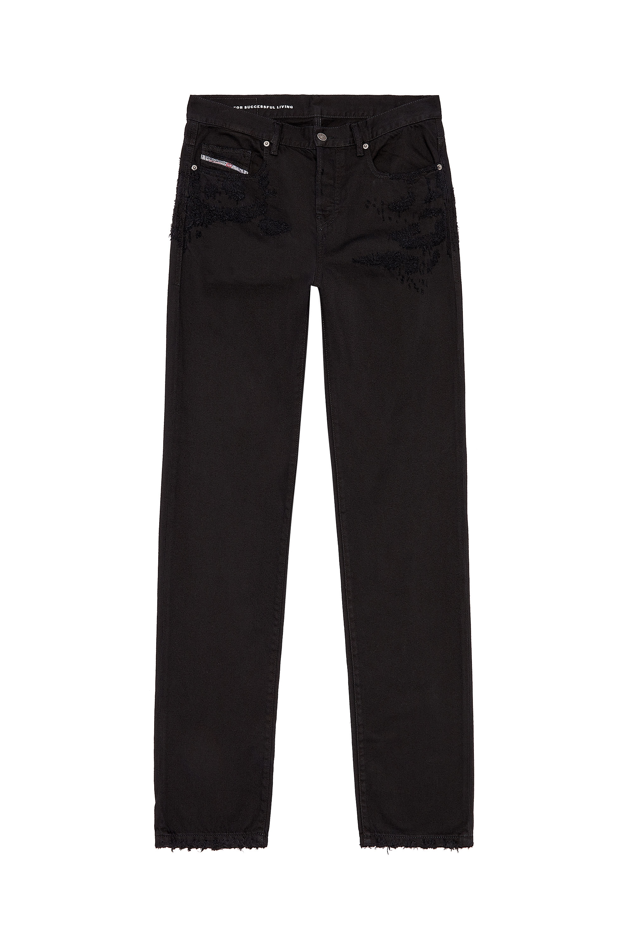 Diesel - Straight Jeans 2020 D-Viker 068HJ, Black/Dark grey - Image 5