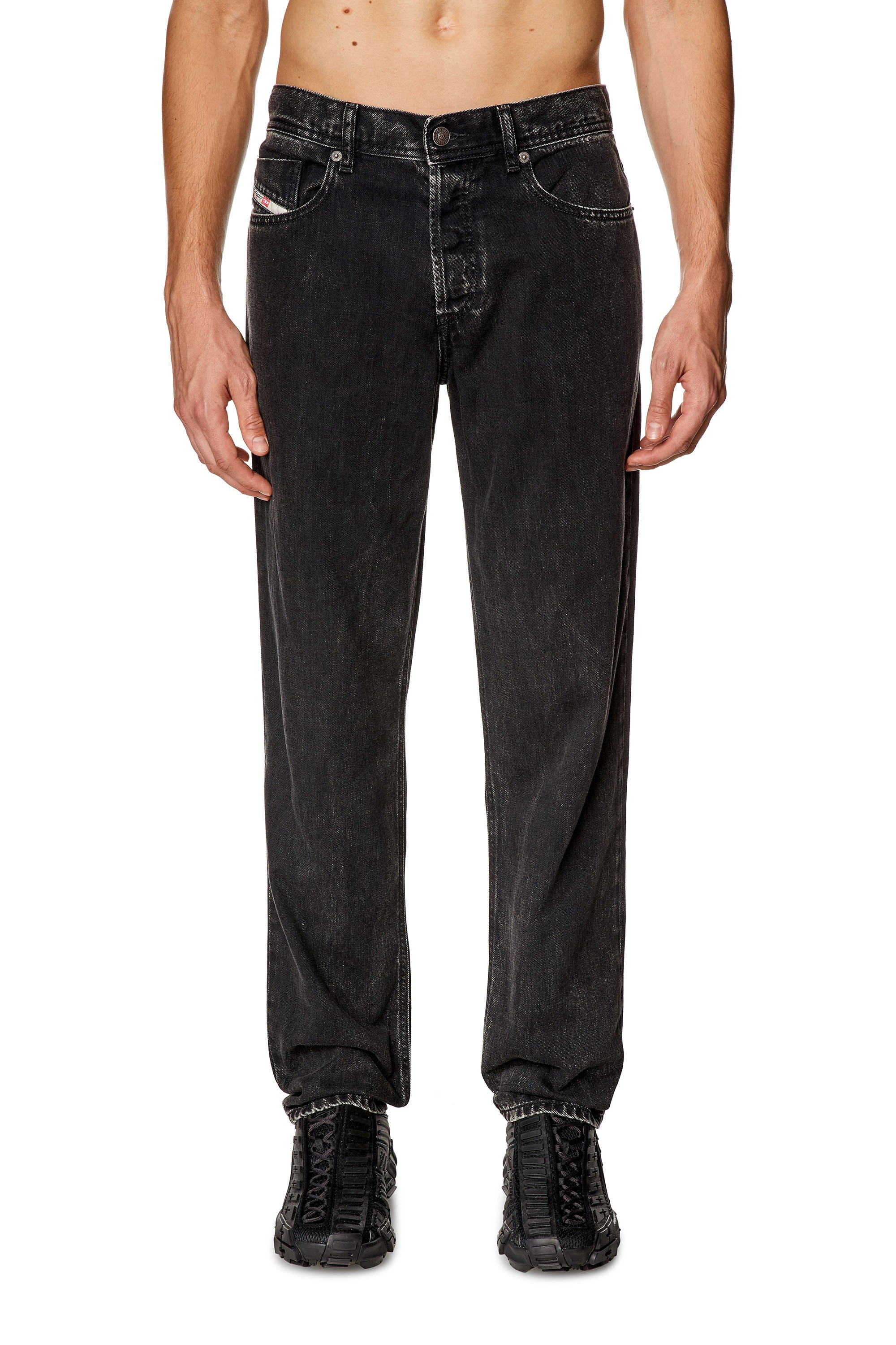 Diesel - Man Tapered Jeans 2023 D-Finitive 068HN, Black/Dark grey - Image 1