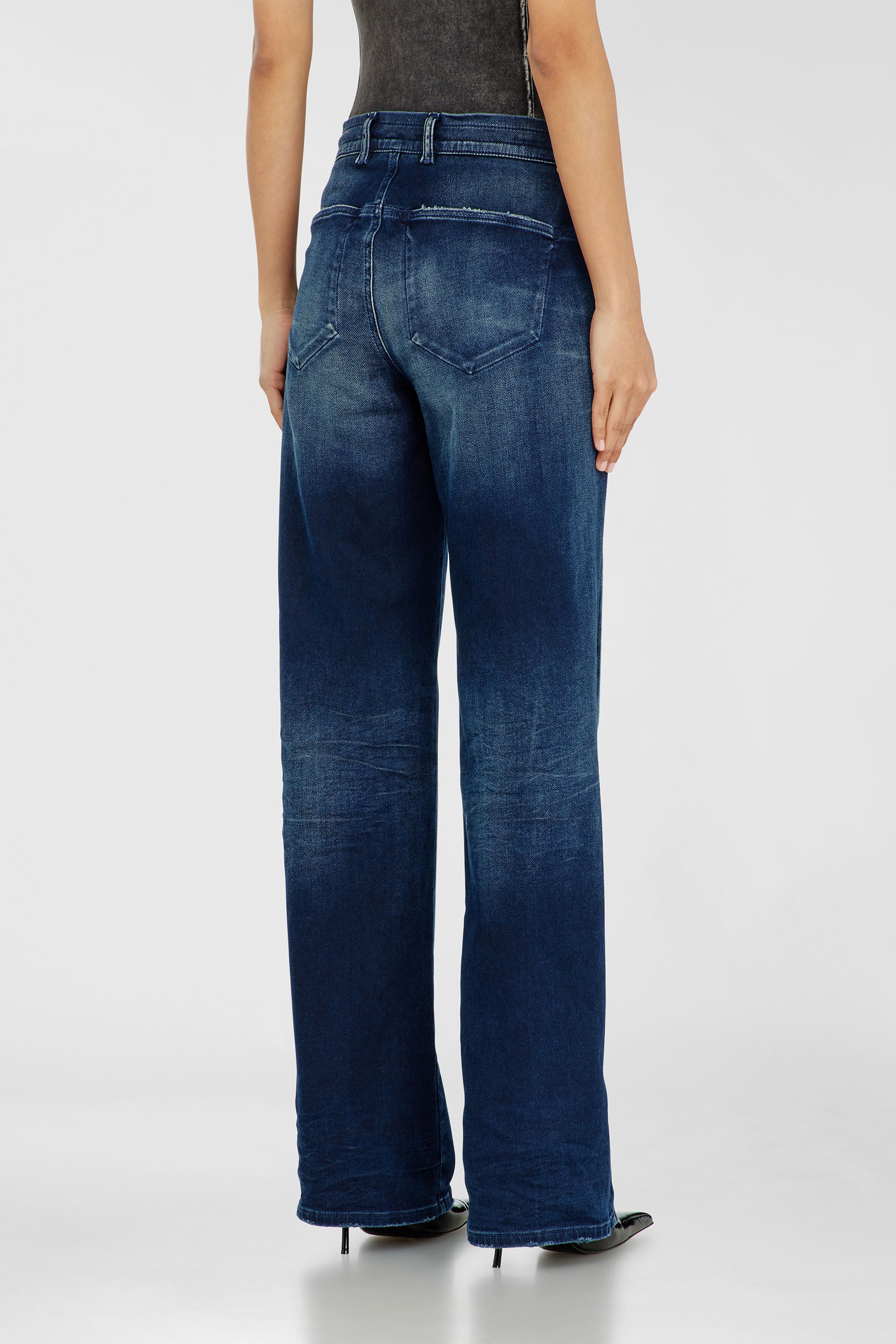Diesel - Woman's Regular 2071 D-Meel Joggjeans&reg; 09P93, Dark Blue - 3