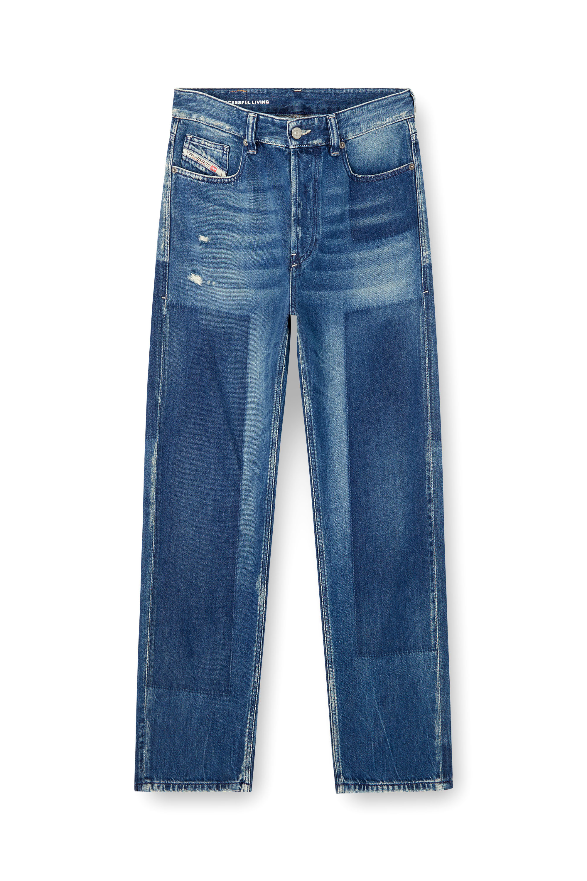Diesel - Man's Regular Jeans 2024 D-Macs 09M52, Dark Blue - 3