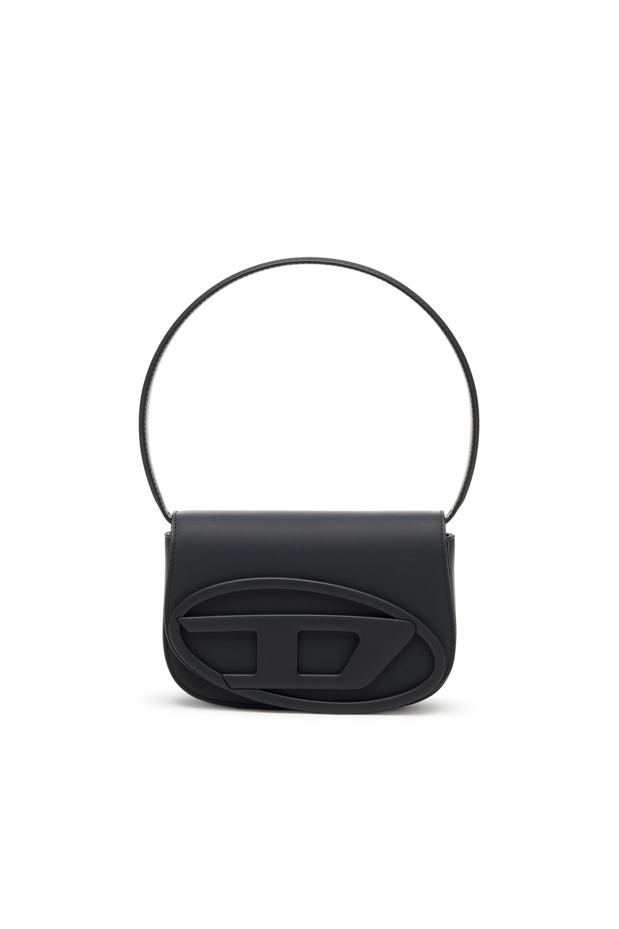 Diesel - 1DR, Woman 1DR-Iconic shoulder bag in matte leather in Black - Image 2