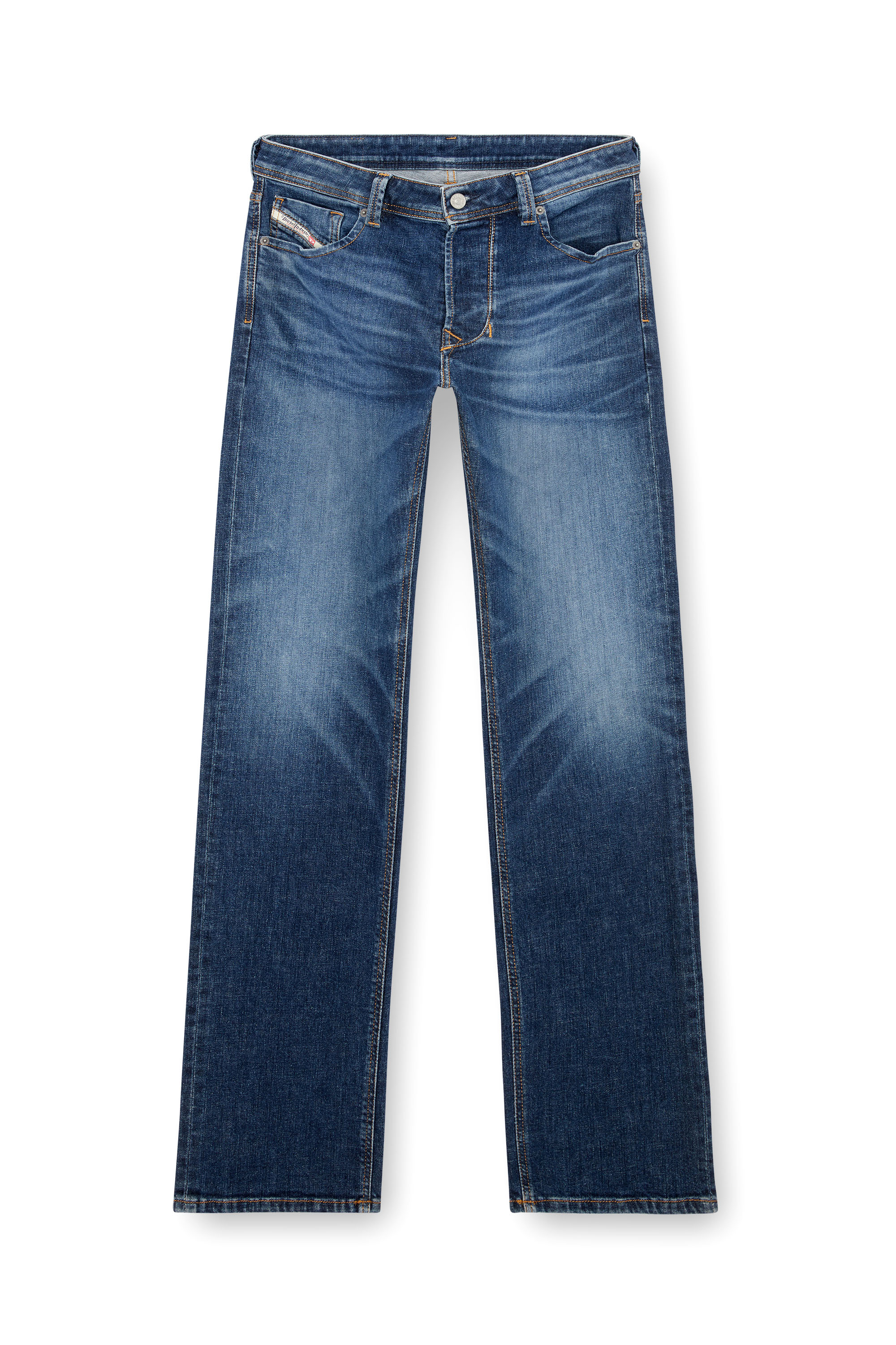 Diesel - Man's Regular Jeans 1985 Larkee 09J47, Dark Blue - 3