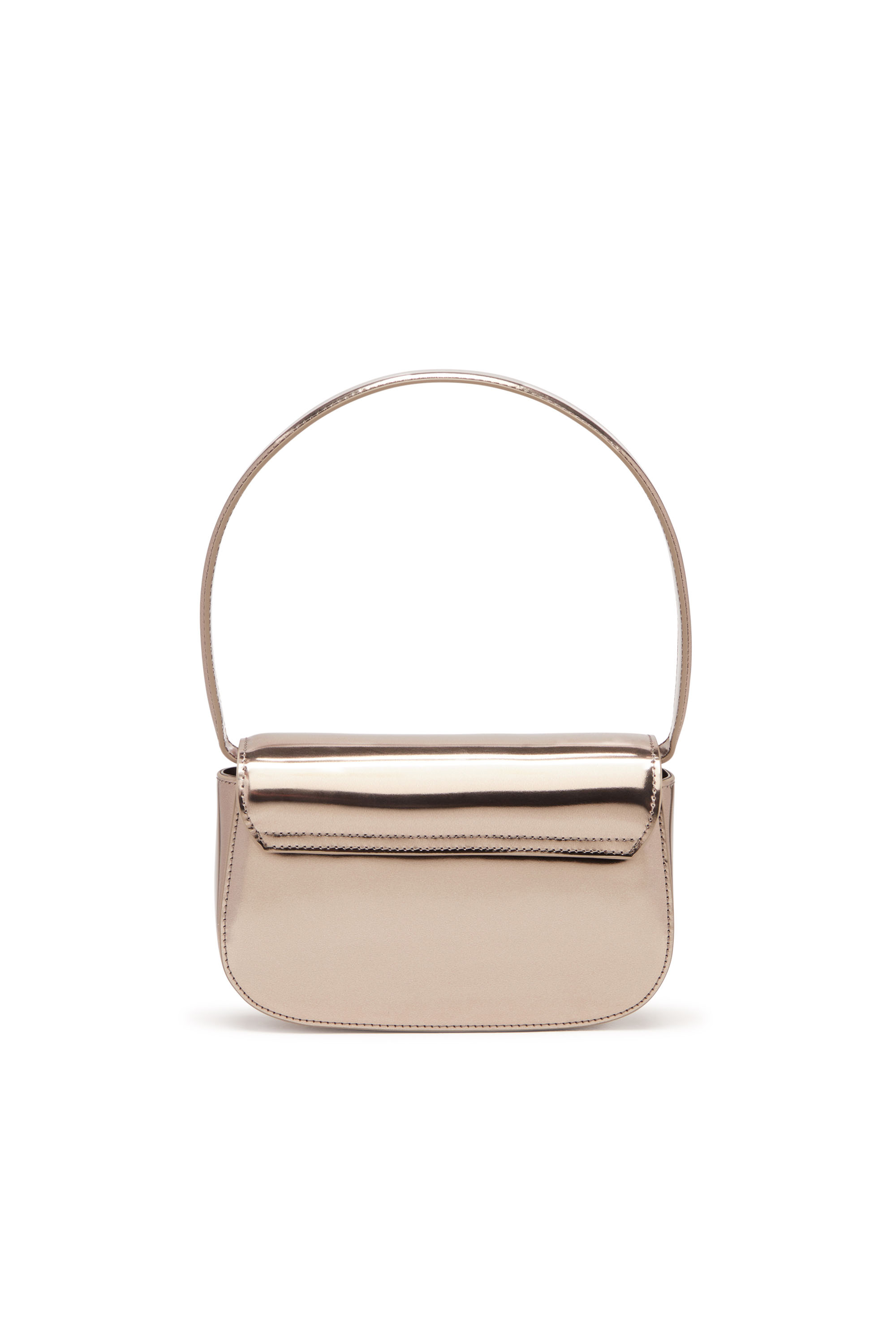 Diesel - 1DR, Woman's 1DR-Iconic shoulder bag in mirrored leather in Bronze - 2