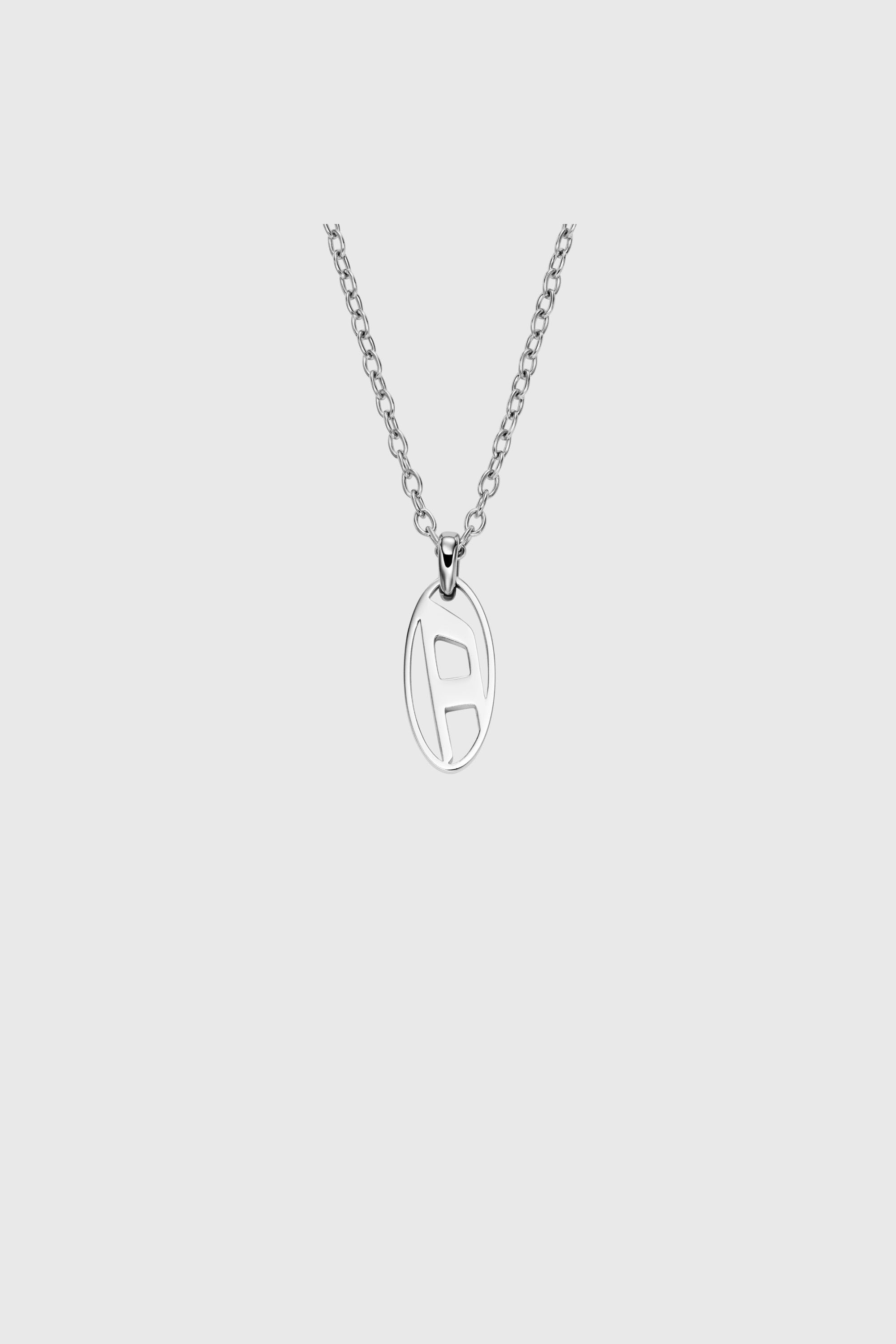 Diesel - DX1661040 JEWELLERY, Unisex's Stainless steel pendant necklace in Silver - 2